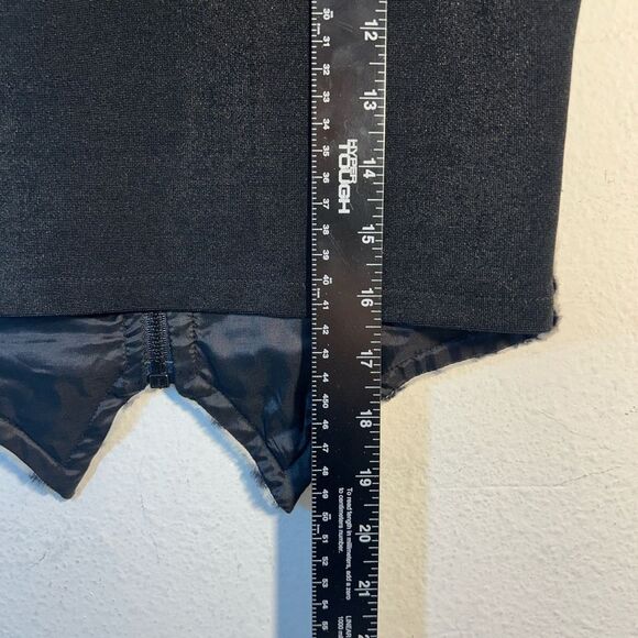 HENRI BENDEL LADIES VEST XS BLACK WHITE GREY VTG FAUX fur animal print 90s - Picture 7 of 10